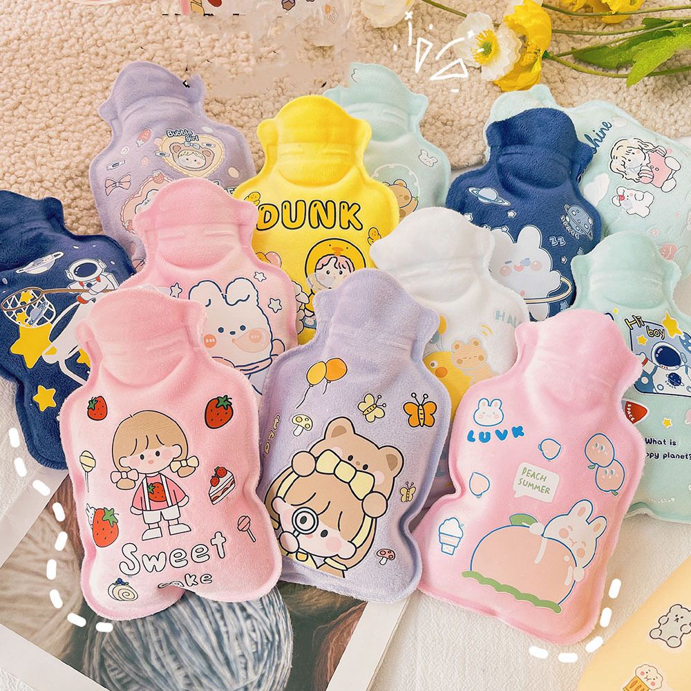 Túi chườm nóng mini chống nổ thiết kế hoạt hình dễ thương tiện dụng cho mùa đông