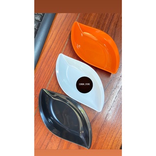 Đĩa đựng thức ăn hình chiếc lá bằng nhựa song long cao cấp 2753 kt , corbin_store