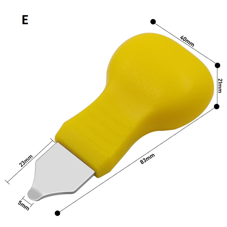 Dao nạy pin, dụng cụ nạy nắp pin sửa chữa đồng hồ, thiết bị điện tử(vàng)