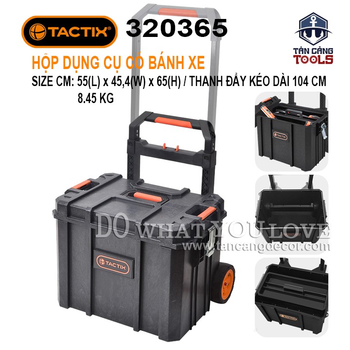 THÙNG ĐỰNG ĐỒ NGHỀ DI ĐỘNG TACTIX 320365