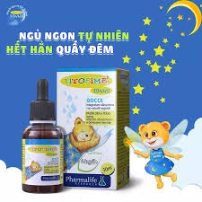 Pharmalife Fitobimbi SONNO giúp bé ngủ-ngon, sâu giấc, Lọ nhỏ giọt 30ml SONO SIRO