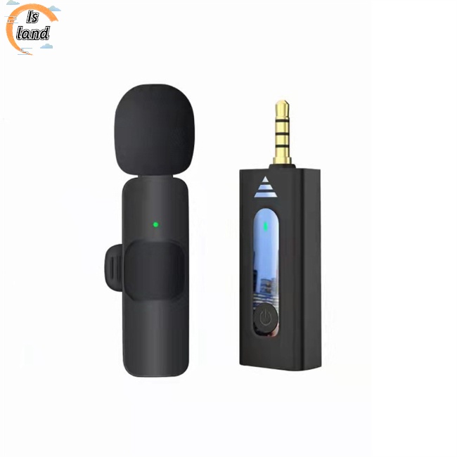 Micro Không Dây 3.5mm Hỗ Trợ Thu Âm Đa Hướng Cho Camera / Điện Thoại Thông Minh