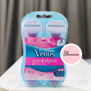 Dao cạo Venus Gillette đầu bơ Comfort Glide White Tea