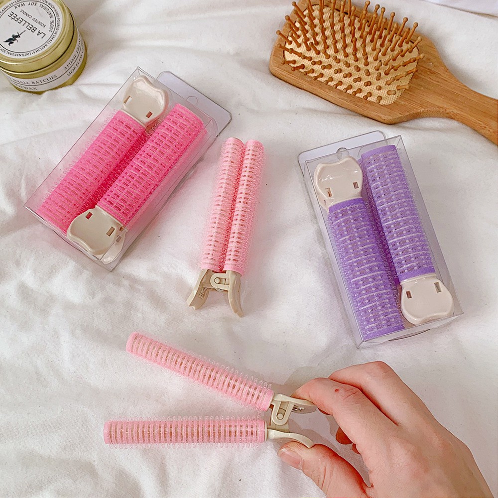 Set 2 lô tóc mái dạng kẹp đơn giản, dễ sử dụng, tiện lợi cho nữ YOS