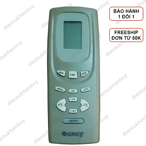 Remote điều khiển máy lạnh Gree 2 chiều giá rẻ