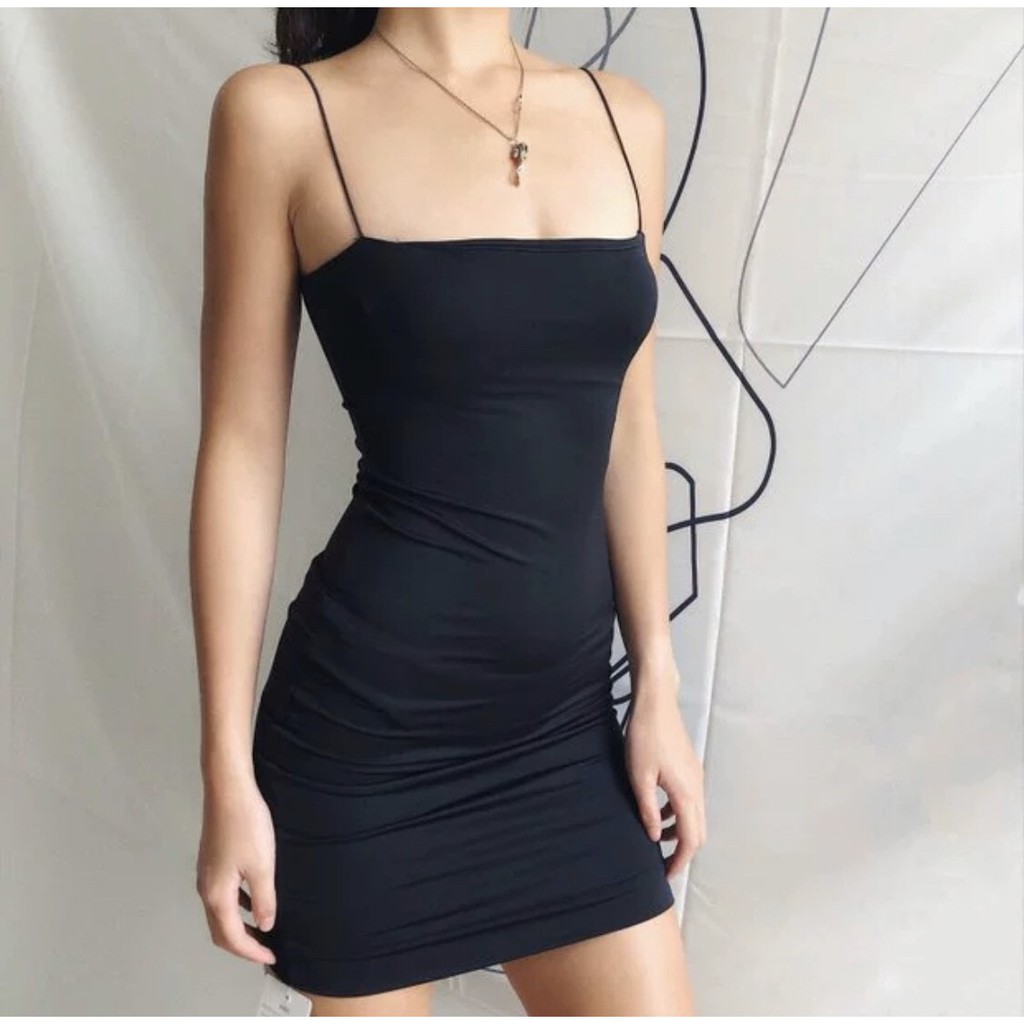 Váy 2 Dây Body 🌸FREESHIP🌸 Giảm 10k nhập mã [ VAY BODY ] 🌸 Đầm 2 dây Hàn Quốc xinh đẹp