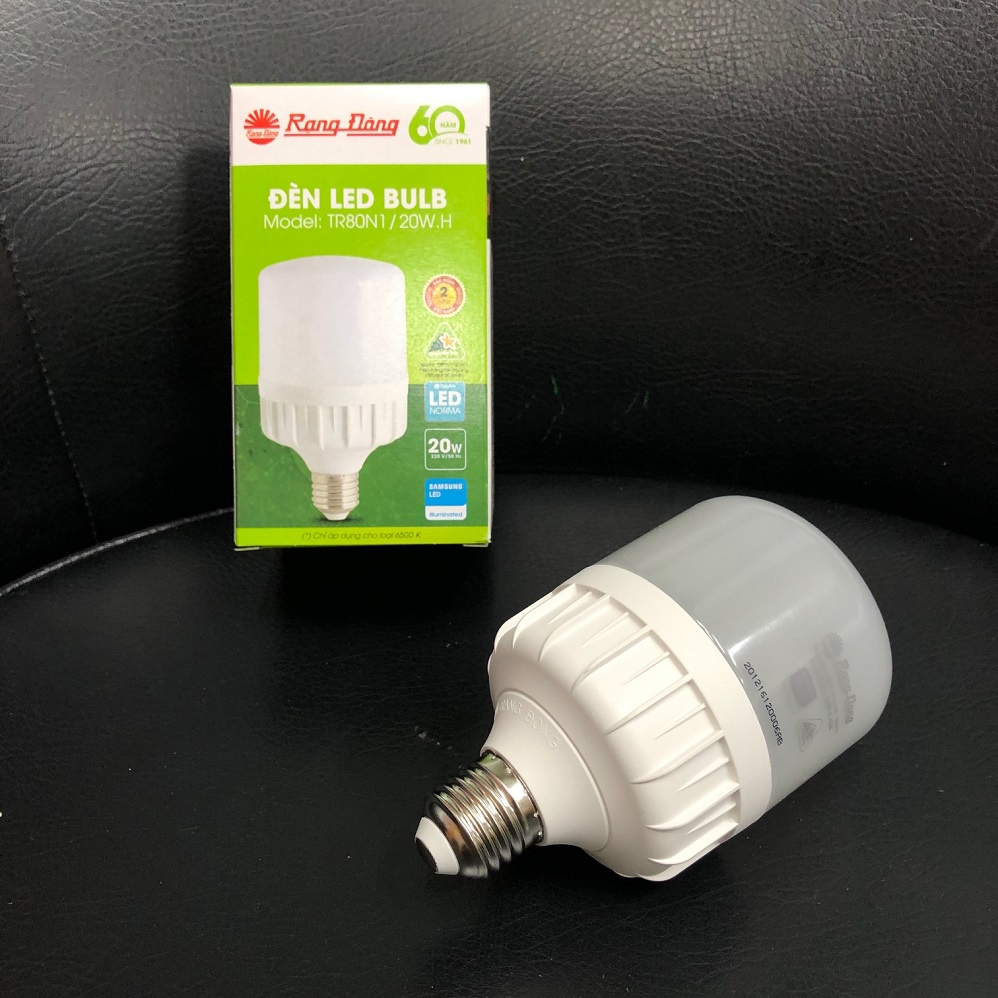 Bóng đèn led trụ 20w Rạng Đông