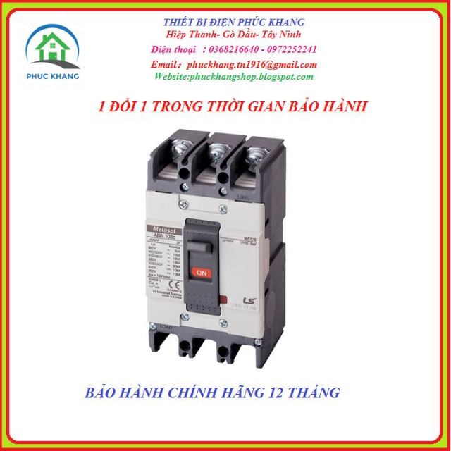 Freeship- hành chính hãng ls-aptomat ABN 103C-aptomat 3pha-MCCB 3pha-MCCB LS-ABN_103C 3P 100a