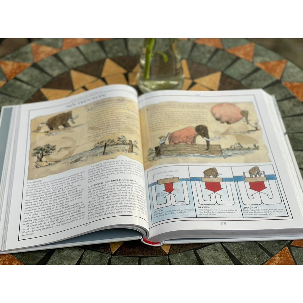 Sách - (Bìa cứng - in màu) Vạn Vật Vận Hành Như Thế Nào? – David Macaulay – Alphabooks