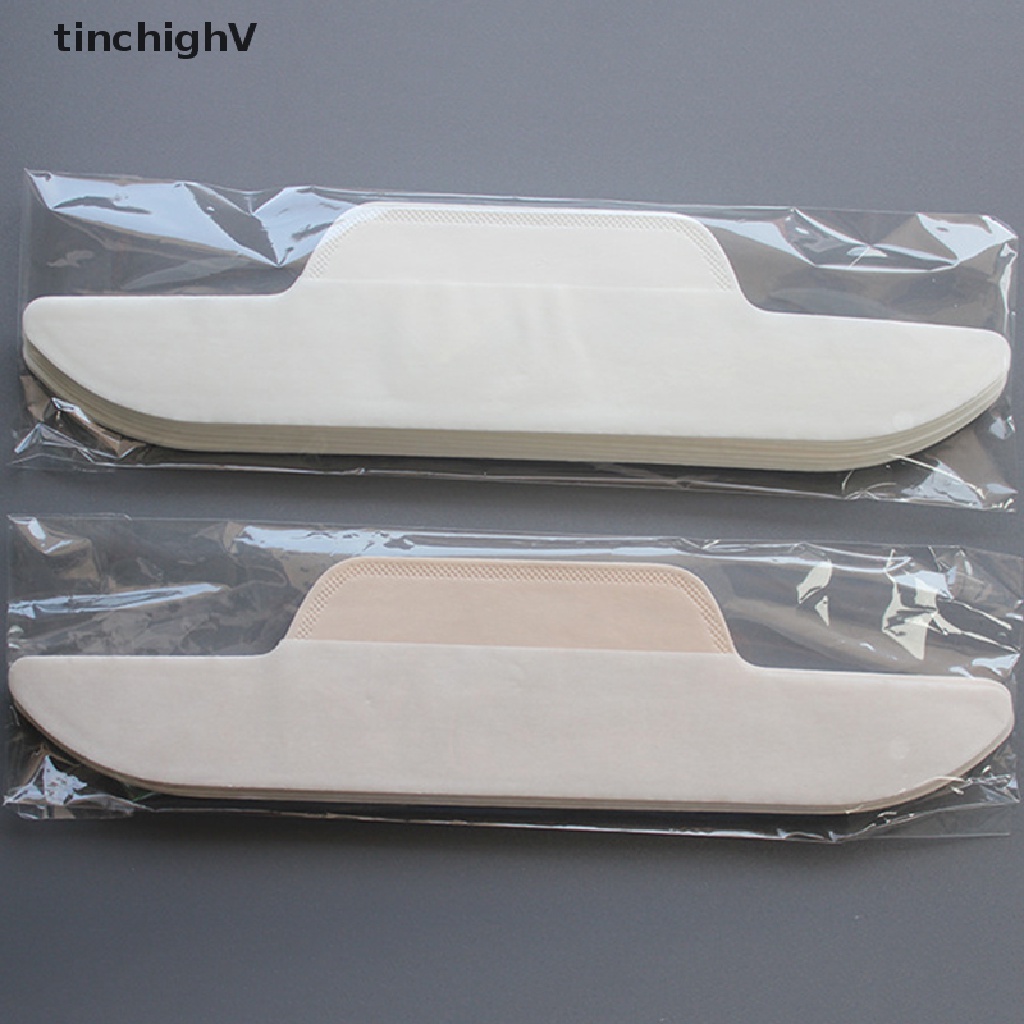 Bộ 10 miếng dán cổ áo sơ mi dùng một lần giúp chống bẩn