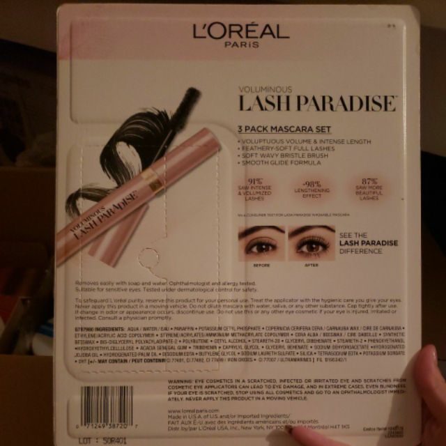 Mascara L'OREAL LASH PARADISE( có tách lẻ)