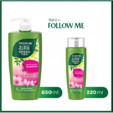 Dầu Xả Suôn Mượt Trà Xanh Thế Hệ Mới Follow Me Soft &amp; Smooth