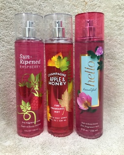[Hàng Mỹ] Xịt thơm body Bath&Body Work 236ml.