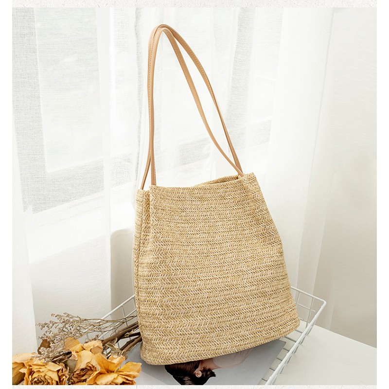 Túi cói đi biển dễ thương | BigBuy360 - bigbuy360.vn