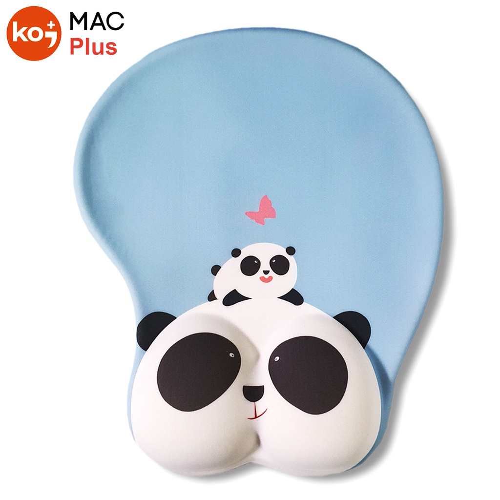 Lót Chuột Đệm Silicon 3D Hình Cún Siêu Cute, Bộ Kê Lót Tay Di Chuột Máy Tính Văn Phòng, Game Thủ 𝐊𝐎𝐉𝐌𝐀𝐂