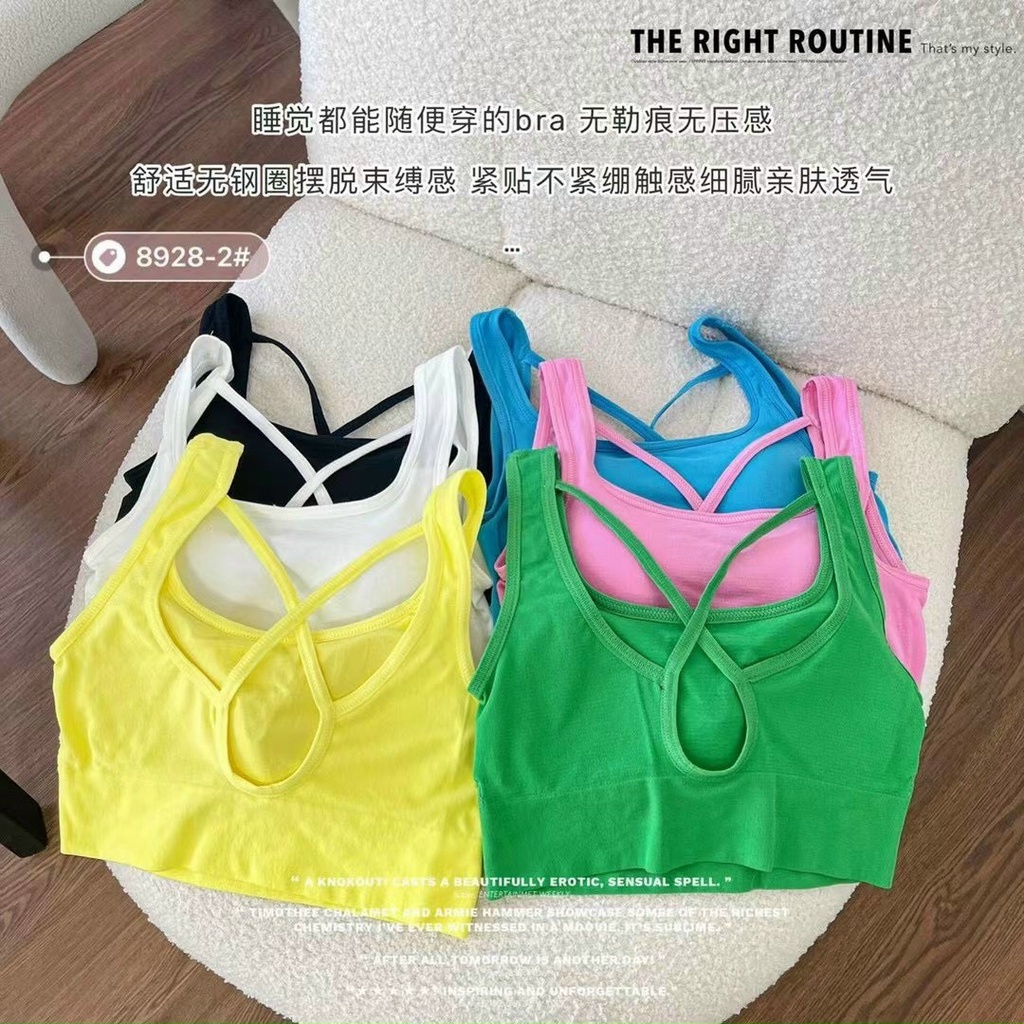 ÁO BRA CHÉO DỆT KIM KHÔNG CÓ CHỮ SALE RẺ