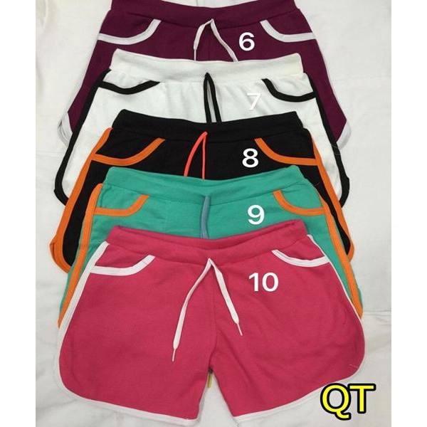 Quần Short Thun Nữ Nhiều Màu