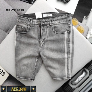 Quần Đùi bò Nam mẫu mới 💎FreeShip💎 Quần Short Jean Nam cao cấp phối họa tiết thời trang Hàn Quốc Kelvin Fashion - QS312