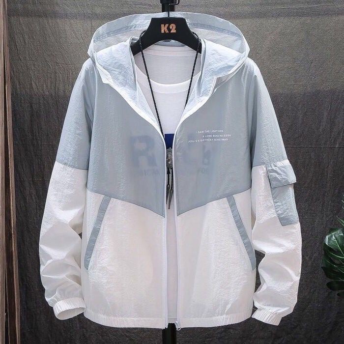 Áo Khoác Chống Nắng / Gió Siêu Nhẹ Siêu Mỏng Thoáng Khí Thời Trang Mùa Hè Cho Nam