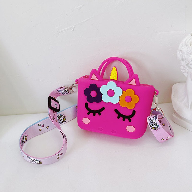 Túi đeo chéo bé gái thiết kế hoạt hình thời trang Hàn Quốc