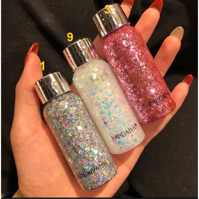 Nhũ Kim Tuyến Lấp Lánh Trang Điểm Cơ Thể Hiệu Handai