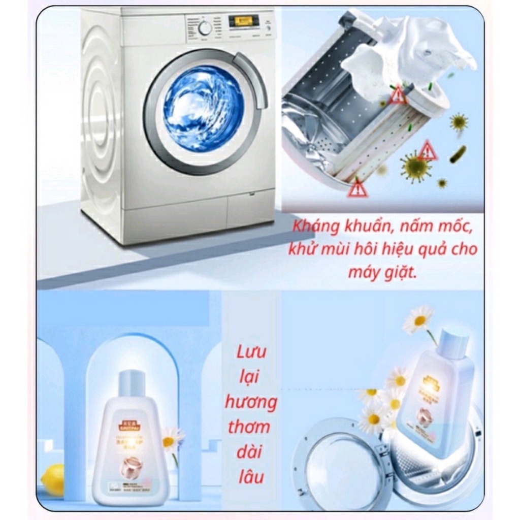 Nước tẩy lồng máy giặt chính hãng công nghệ nhật bản