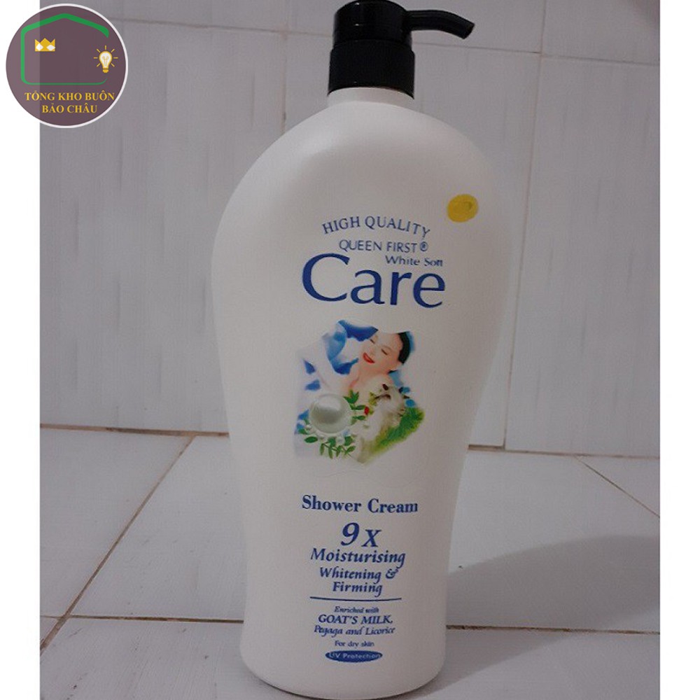 Sữa Tắm Dê White Care 9X Sáng Mịn Hơn Thơm Lâu Hơn