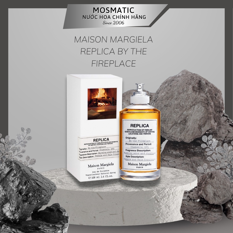 2ml 10ml 20ml Nước hoa Maison Margiela Replica By The Fireplace | Nước hoa Unisex chính hãng | Mosmaticperfume