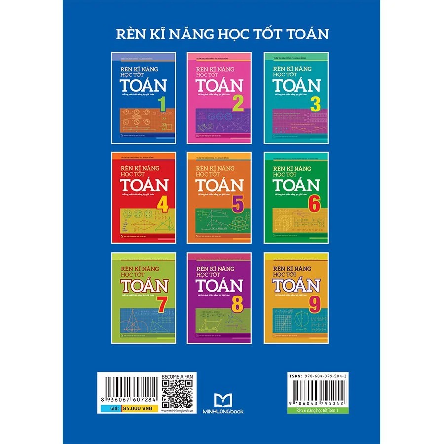 Sách: Rèn kĩ năng học tốt Toán 1