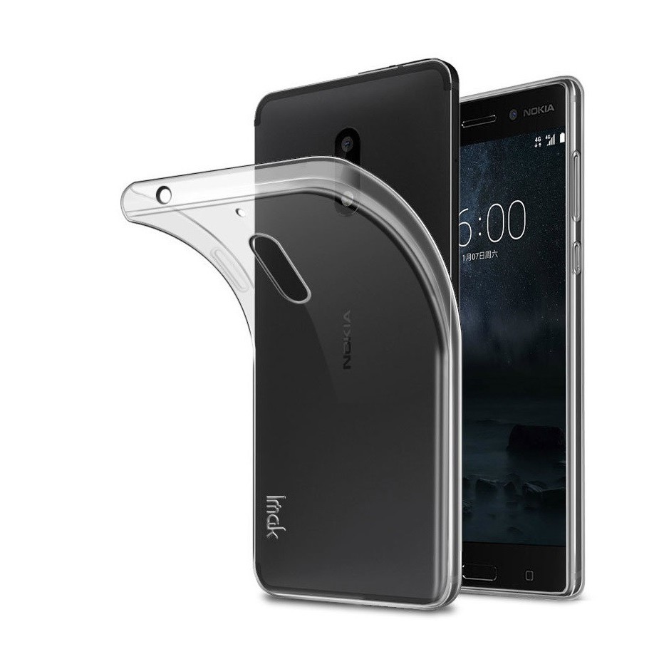 [Mã ELFLASH5 giảm 20K đơn 50K] ỐP lưng Imak trong cứng Nokia 6 - Nokia 8