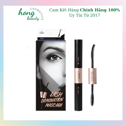 Mascara Dài Và Cong Mi  Lash Domination Vacosi