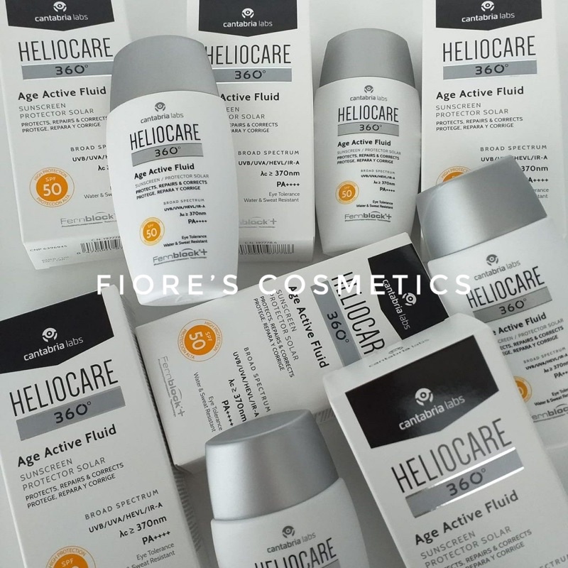 Kem chống nắng cho da lão hoá Heliocare Age Active Fluid 50ml