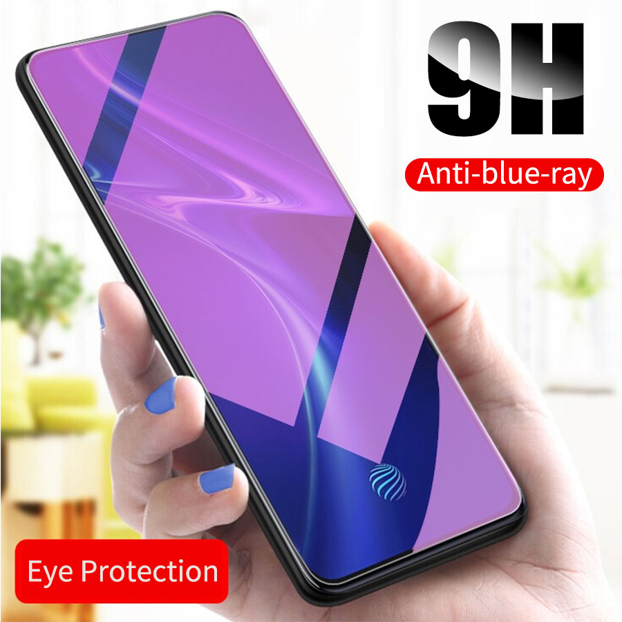 Kính Cường Lực Chống Ánh Sáng Xanh Cho Vivo V20 Se V17 V15 S1 Pro V5 V9 V11 V11I V19 Neo V7 Plus Y11 Y12 Y15 Y17 Y19 Y20 Y20I Y30 Y50 Y71 Y79 Y81 Y81I Y91 Y91I