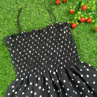 Áo babydoll 2 dây chất voan