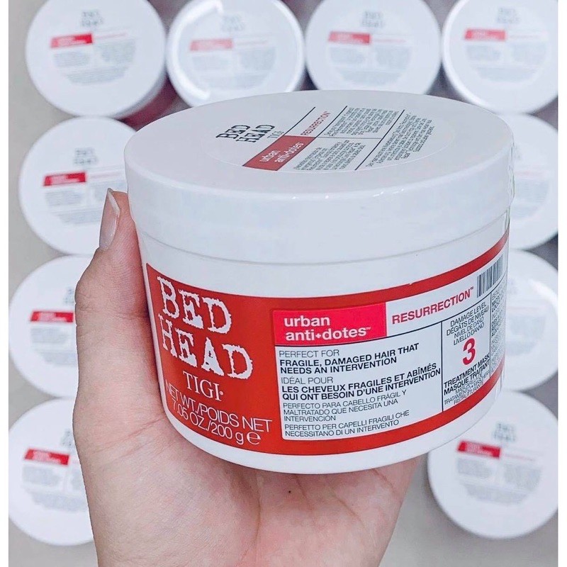 ✅HẤP TÓC TIGI ĐỎ BEAD HEAD 500ML DÀNH CHO TÓC HƯ TỔN NẶNG