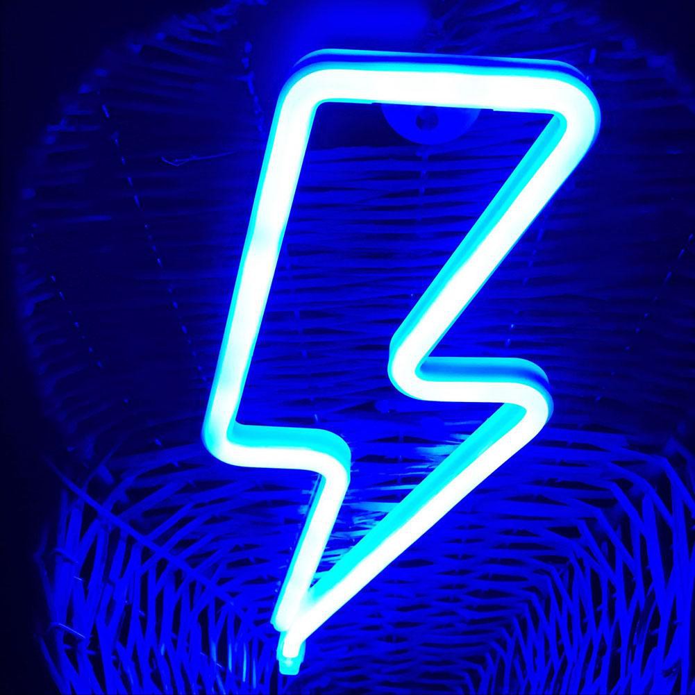 Creative Neon Sign Light Kids Room Night Lamp Coffee Bar Mural Party Decor