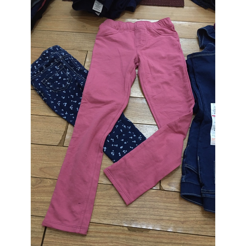 Quần dài jegging giả jean dư xịn size đại cho bé gái 7kg - 35kg