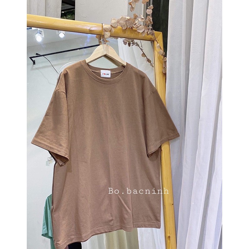 Áo Thun Unisex N7 Basic Tee Phông Trơn Nam Nữ Tay Lỡ OverSize Form Rộng 7 Màu
