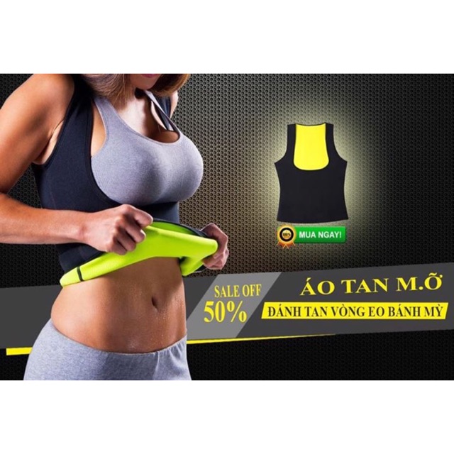 Combo áo sinh nhiệt và đai ghen bụng 