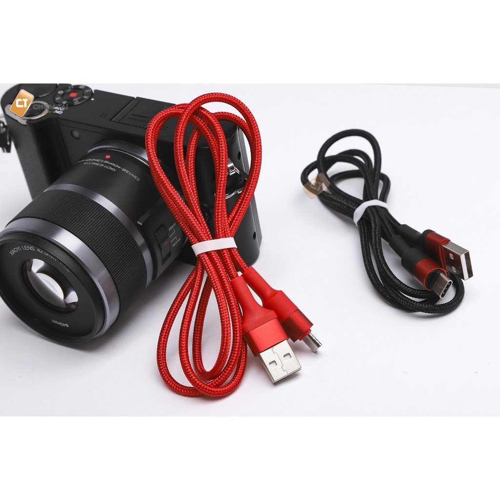 Cáp Sạc Nhanh Hoco X26 1 mét Chân Micro USB/Lighitng/Type C - Bảo Hành 6 tháng Chính Hãng, CHỐNG ĐỨT, GẬP
