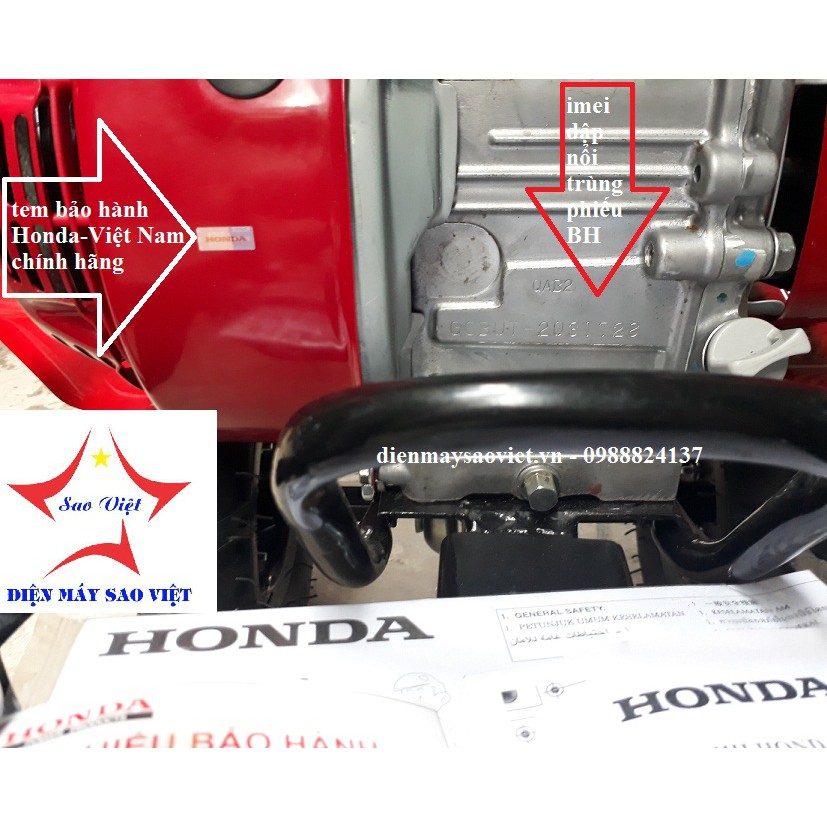 Máy xới đất đa năng Honda Thái lan GX200