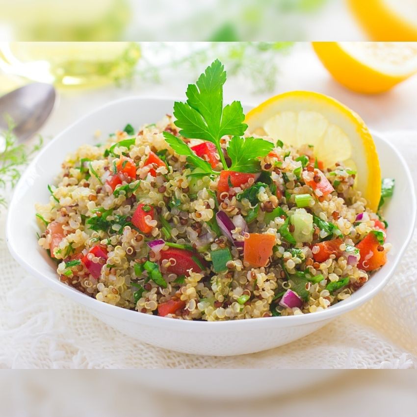 Hạt diêm mạch Chef's Choice cho bé ăn dặm hữu cơ hạt quinoa organic nhập khẩu Heofut