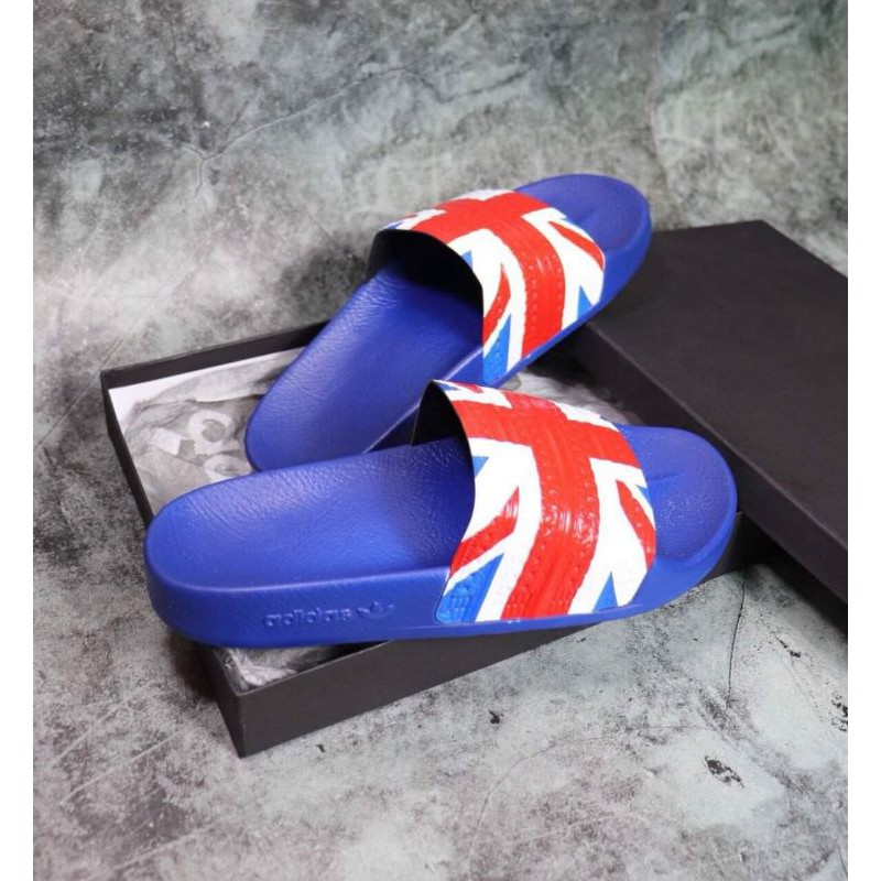 Dép quai ngang nam xanh cờ Mỹ Full box