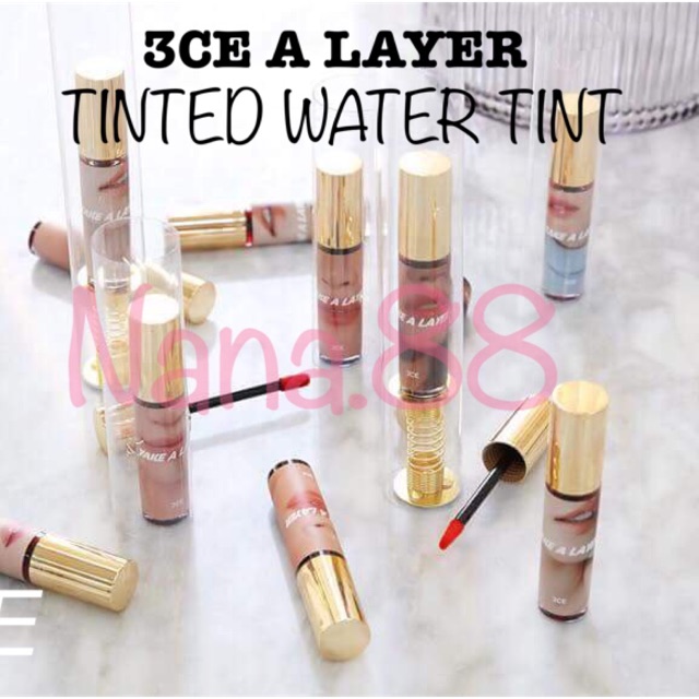 (Bill 3ce Sale) SON NƯỚC 3CE TAKE A LAYER TINTED WATER TINT