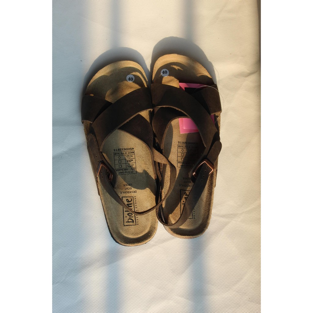 Giày sandal Unisex da bò Nam & Nữ (mã D11)