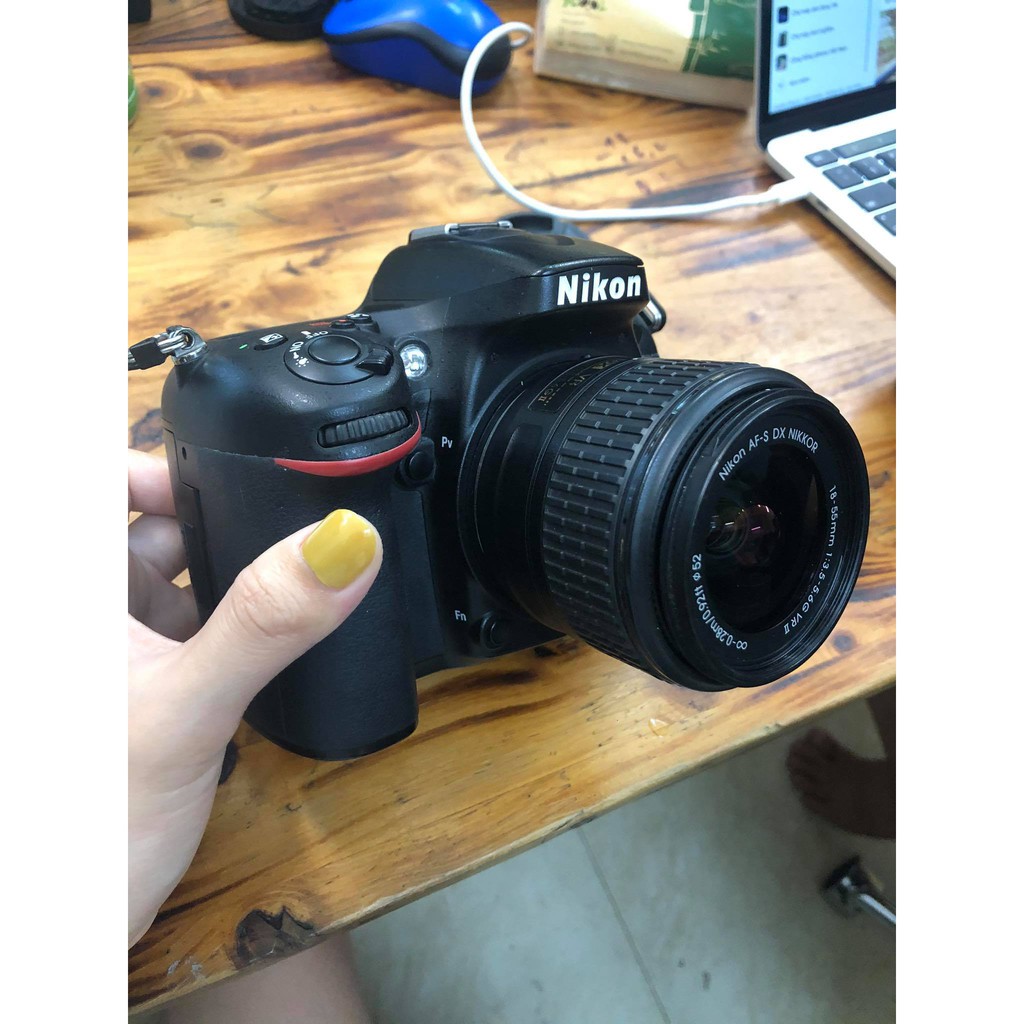 Máy Ảnh Nikon D7100 + kit AF-S18-55 VR II