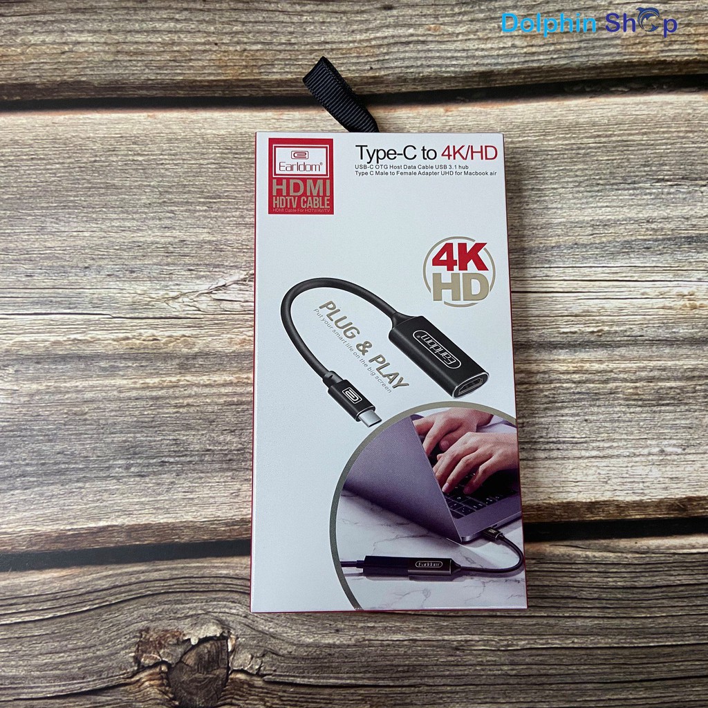 [Có Clip] Jack Chuyển Đổi Cổng Type C Ra Cổng HDMI (Độ Phân Giải 4K) - Chân Chuyển Đổi Từ Cổng TypeC Ra Cổng HDMI