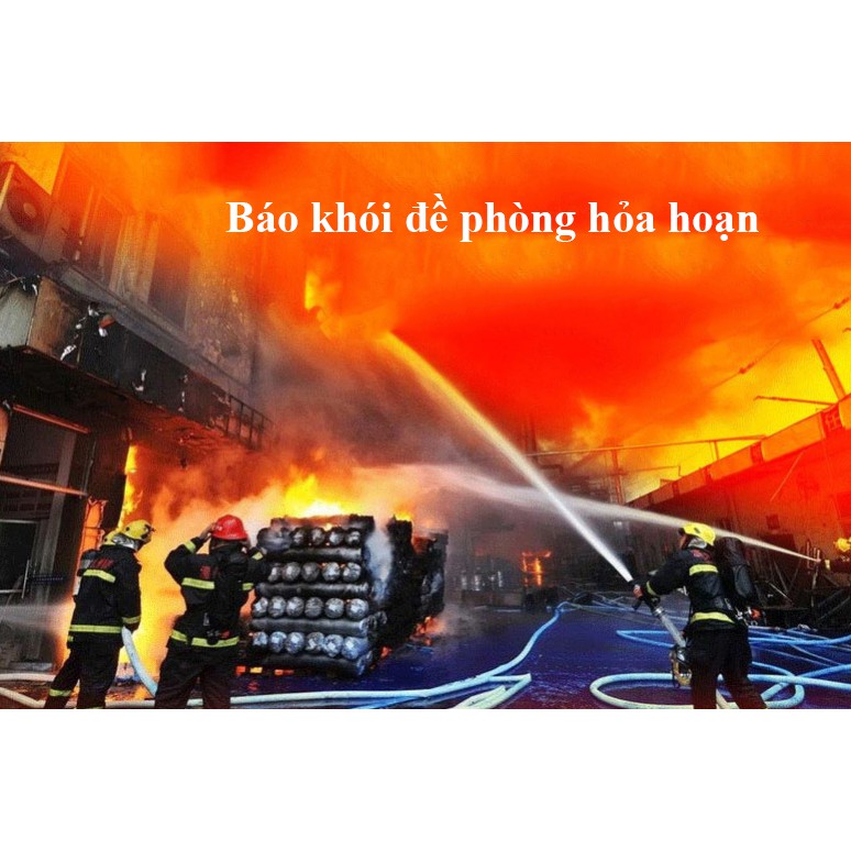 Thiết bị báo khói, báo cháy thông minh trong gia đình - cảm biến báo khói trong nhà