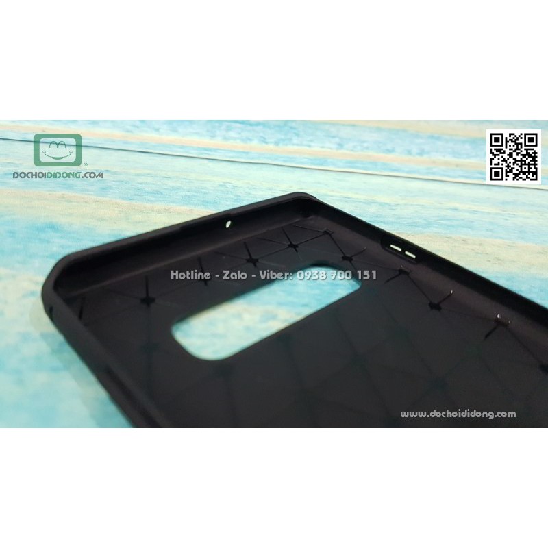 Ốp lưng Samsung S10 Plus Likgus chống sốc vân kim loại