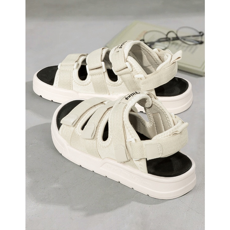 Sandal Nữ Đi Học Unisex Nam Nữ Đế Êm 3 Quai,Dép Quai Hậu Nữ Siêu Đẹp